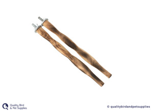 Bird Lorikeet: Allpet Bird Perch Wood Ergonomic 2 pack
