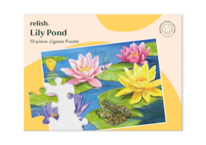 Lily Pond 13 piece puzzle