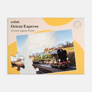 12 17 Large Piece Jigsaw Puzzles For Dementia: Orient Express 13 Piece Puzzle