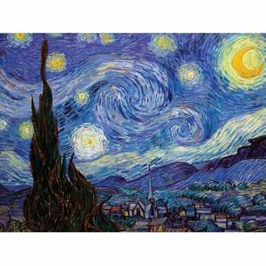 300pc Jigsaw Starry Night by Van Gogh