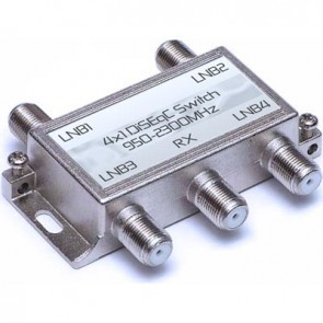 4 Input Satellite DiSEqC Switch qts