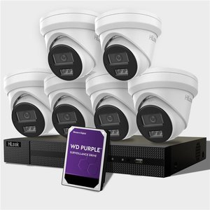 Products: HILOOK KIT 6x 6MP Cameras, 8-Ch NVR Security Surveillance with 4TB HDD