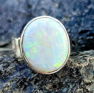 Jewellery Space: Opal Ring, 5.6ct, Adjustable