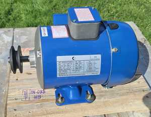 Electric Motor - 1/2 hp, 1,400rpm, 5/8 inch shaft