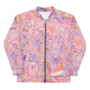 Qg Jackets: QG Pink Planet Jacket