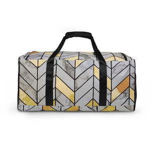 Qg Bags: QG Herringbone Duffle bag