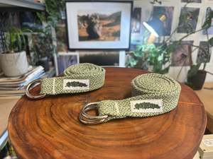 Belay Belts: Peak lime belt