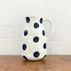 Noss And Co: Large Jug - Navy Spot