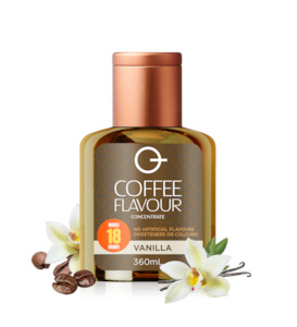 Coffeeflavours: Vanilla Coffee Flavour 360mL