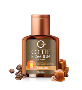 Coffeeflavours: Caramel Coffee Flavour 360mL