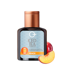 Iced Drinks: Iced Tea - Peach & Black Tea 360mL