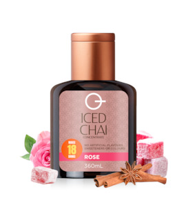 All: Iced Chai - Rose 360mL