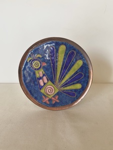 Products: Copper Round Plate – Small 5″