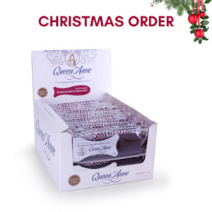 XMAS ORDER - PARTY BOX - x24 50g Dark Chocolate Raspberry Marshmallow Fish