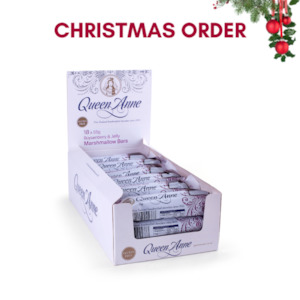 XMAS ORDER - PARTY BOX - x18 55g Dark Chocolate Boysenberry Jelly & Marshmallow Bars