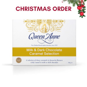 All: XMAS ORDER - Milk & Dark Chocolate Caramel Selection 200g