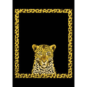 Products: Leopard Painted 2 Ply Mink Blanket Queen/King By Marlborough Textiles