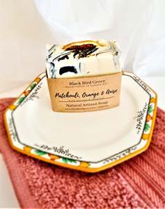 Paragon 'Longsdon' Dish with Patchouli, Orange & Anise Artisan Soap