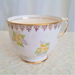 Tea Lights: Salsbury Cup Candle - Freesia