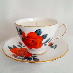 Tea Lights: Royal Vale Duo Candle - Pomegranate & Sage