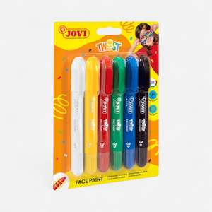 Jovi Twist Face Paint Crayons Set of 6
