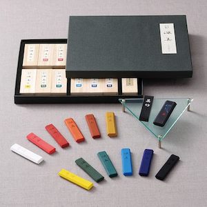 Kuretake SAIBOKU SHIMBI Set of 14 Inksticks