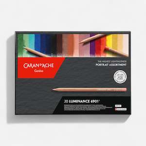 Featured: Caran d'Ache Luminance 6901™️ Colour Pencil Set 20 - Portraits