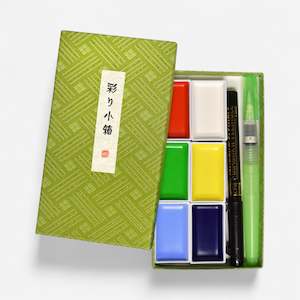 Kuretake Irodori Kobako Travel Watercolour Set