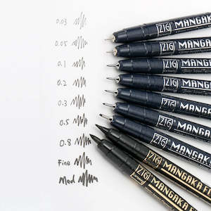 Kuretake ZIG MANGAKA Felt Tip Pens