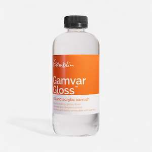 Oil Paints: Gamblin Gamvar Gloss™️ Oil and Acrylic Varnish