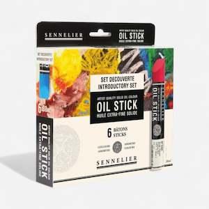 Sennelier Solid Oil Sticks Medium Set of 6