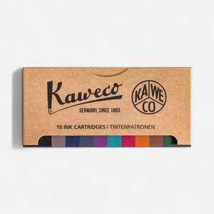 Kaweco Fountain Pen Ink Cartridges 10 Colours MIX