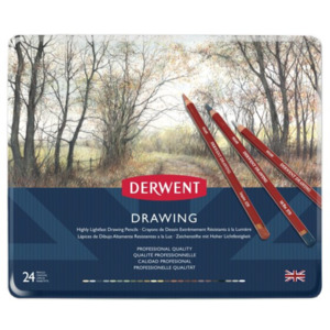 Pens Pencils: Derwent DRAWING Pencil Tin Sets