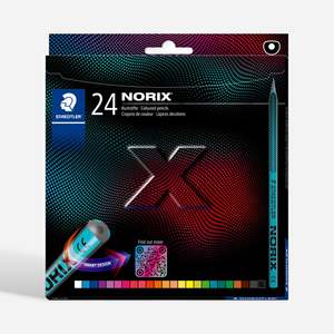 Pens Pencils: Staedtler NORIX Coloured Pencils - 24 pack