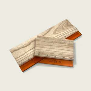 Studio: Wood & Rubber Screen Print Squeegee