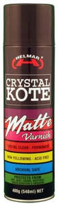 Studio: Helmar Crystal Kote Matte Varnish Spray