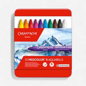 Watercolours: Caran D'Ache Neocolour II Aquarelle Pastels Sets