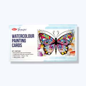 Jasco Watercolour Painting Card Sets