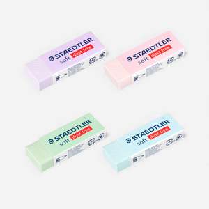 Featured: Staedtler® Soft Dust Free Eraser - Pastel Colours