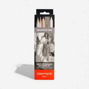 Featured: Caran d'Ache Graphite Line Sketching Set 11pce