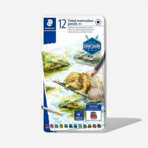 Gifts Sets: Staedtler® Tinted Watercolour Graphite Set of 12 Colours