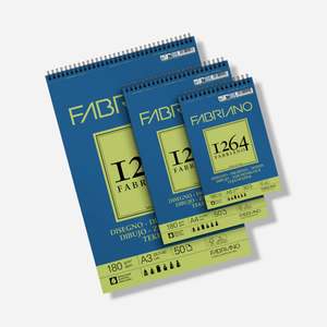 Paper: Fabriano 1264 Spiral Sketchpad 180gsm