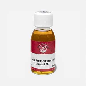 Acrylic Medium: Old Holland Cold-Pressed Linseed Oil 100ml