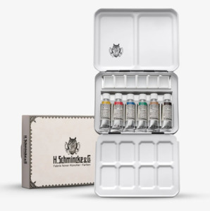 Schmincke Horadam Retro Set - Watercolour 6 x tube set - Limited Edition
