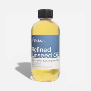 Acrylic Medium: Gamblin Refined Linseed Oil
