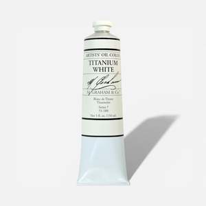 M Graham Oil Titanium White 150ml