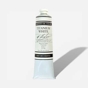 M Graham Oil Titanium White 150ml Alkyd Rapid Dry