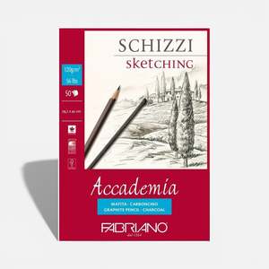 Paper: Fabriano Accademia Sketchpad 120gsm A2