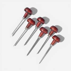 E.C. Lyons Plate Maker Graver 6 Piece Set