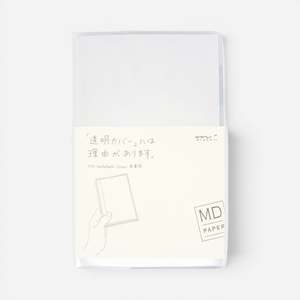 Journals Diaries: Midori® MD Notebook B6 Slim Clear Cover